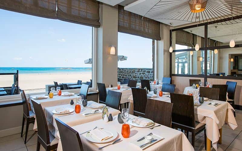 Restaurant Vue Mer St Malo