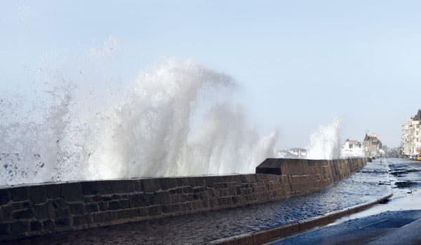 Grande marée Saint Malo