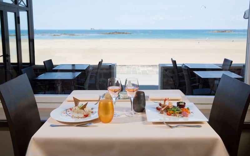 restaurant vue mer saint malo