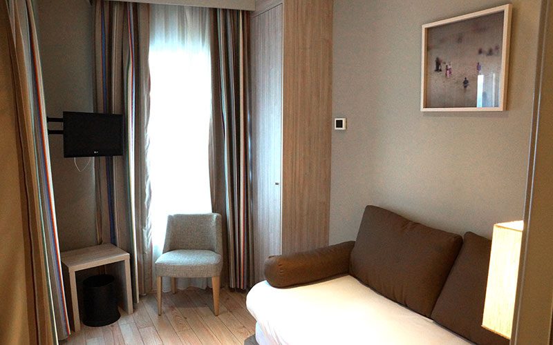 Chambre familiale à l'hotel