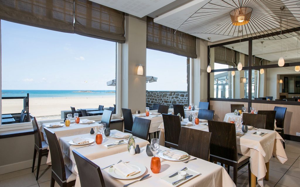 restaurant vue mer st malo