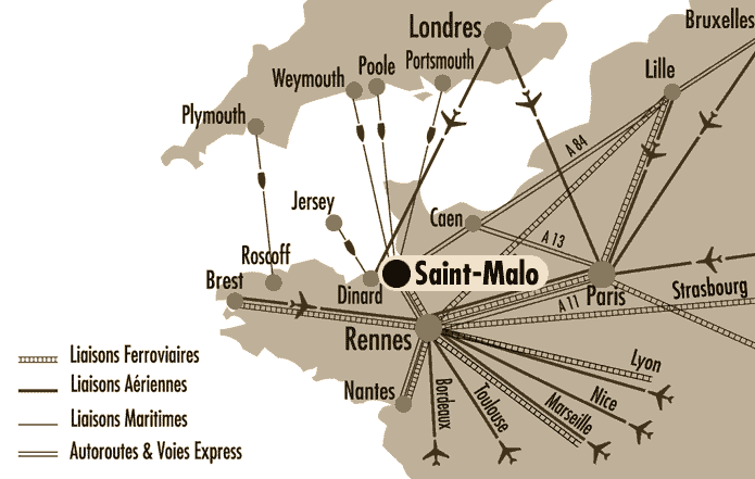 plan St malo