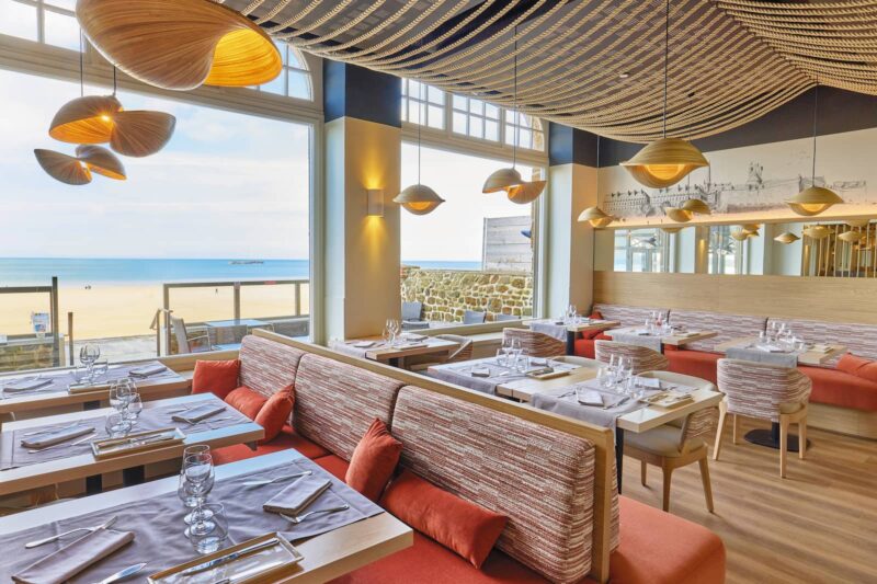 Restaurant vue mer Hôtel Saint-Malo